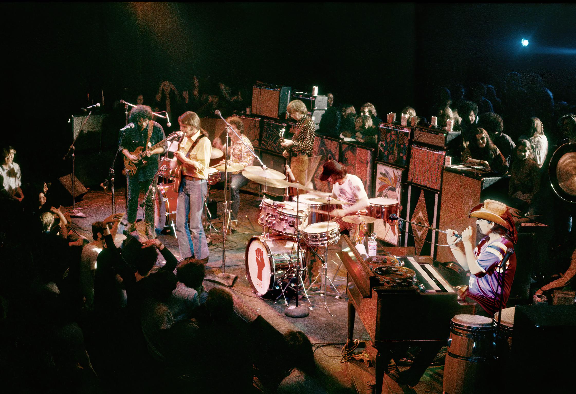 Grateful Dead in 1969 Fillmore West shows
